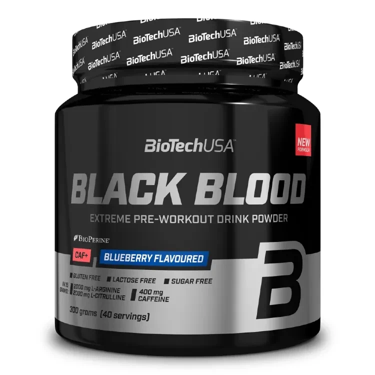 Black Blood CAF+ Pre-Workout 300g - Image 1